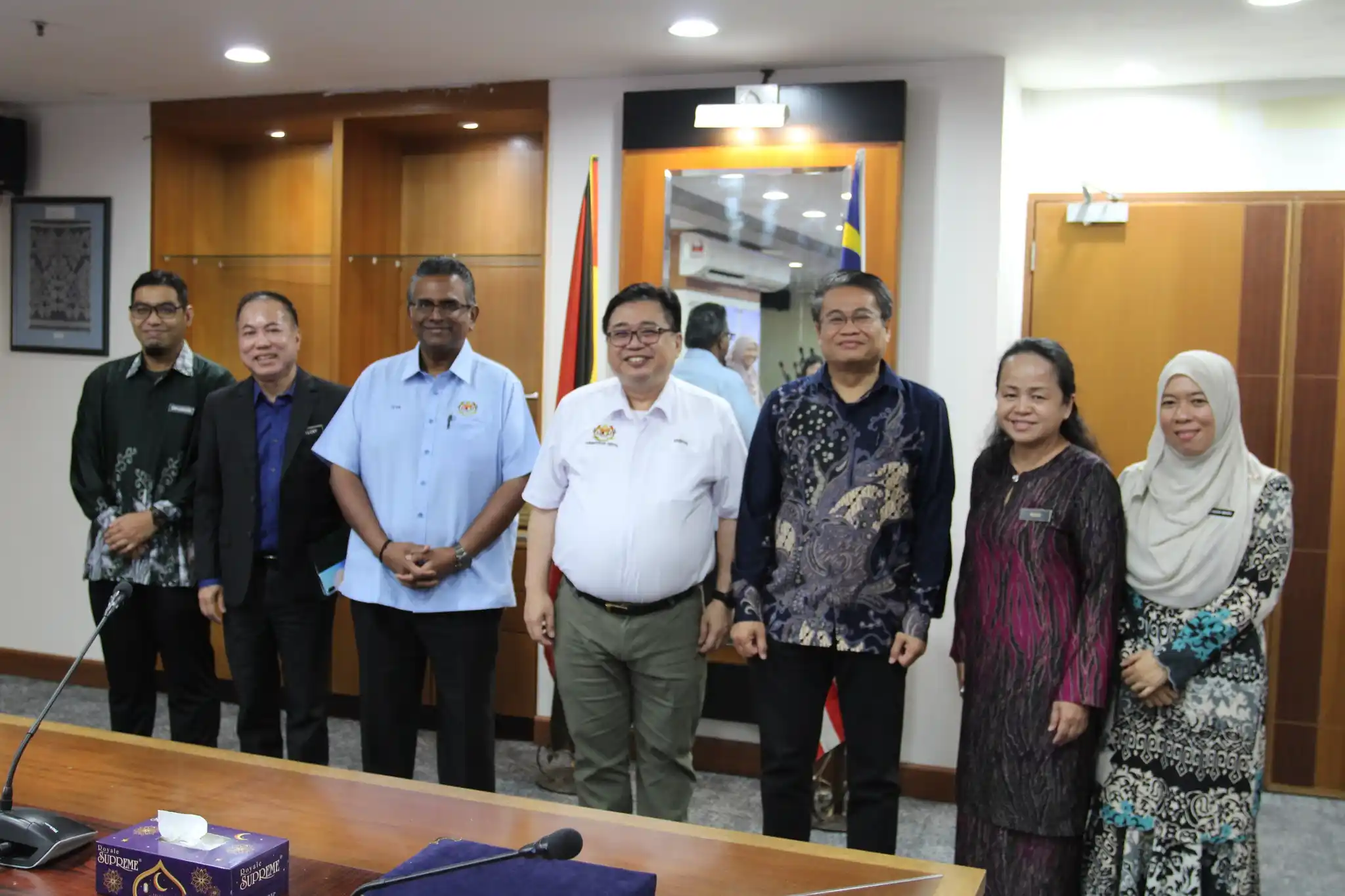 Lawatan Rasmi ke Pejabat KD Wilayah Sarawak