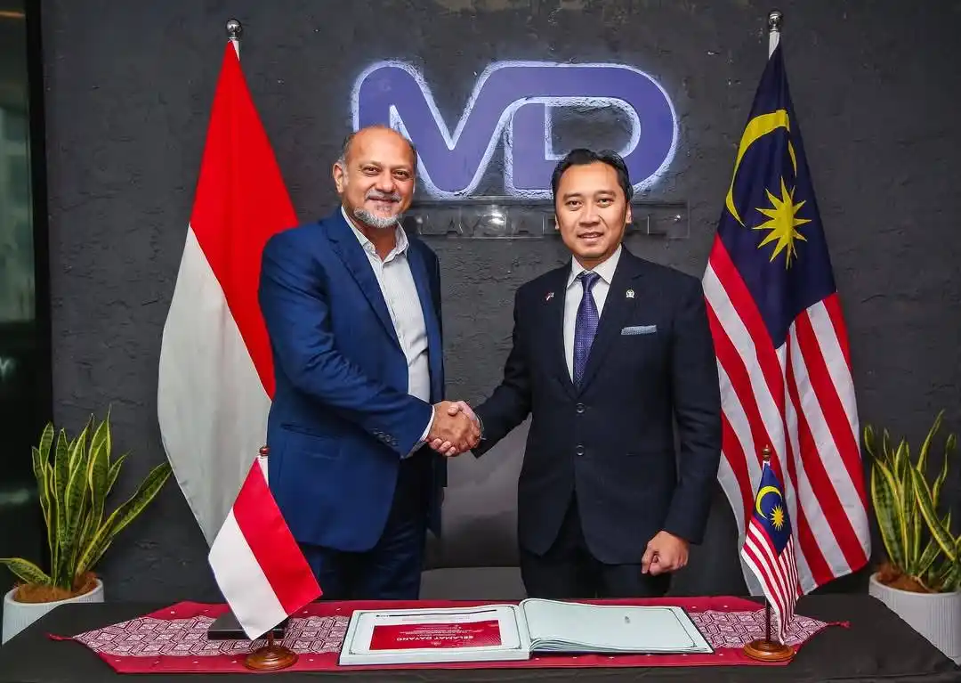 Kunjungan Hormat dari MPR, Republik Indonesia         