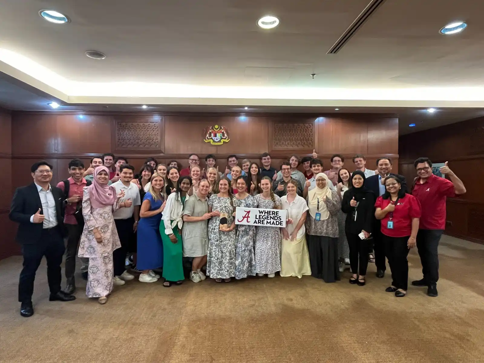 Sesi Lawatan Delegasi Universiti Alabama, Amerika Syarikat